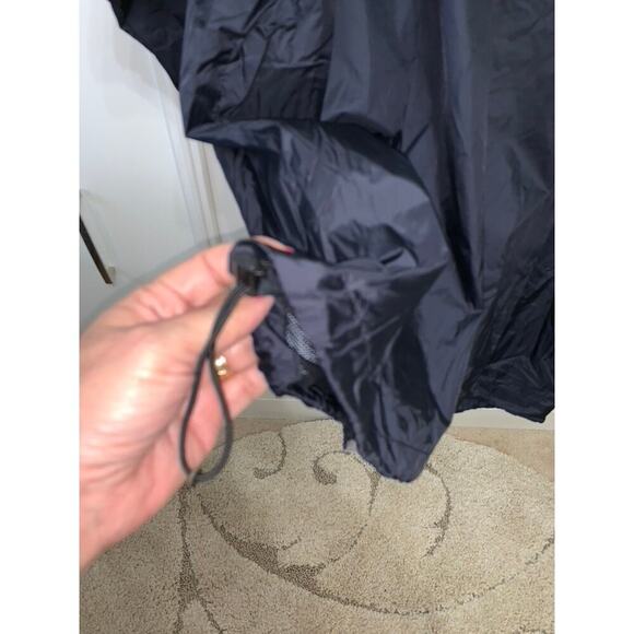 Nautica Competition Men's Black Windbreaker Jacket Size Large Casual - Picture 7 of 9